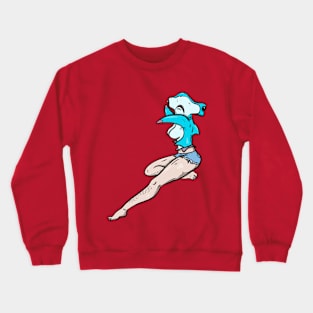 Wrong Half Hammer Head Crewneck Sweatshirt